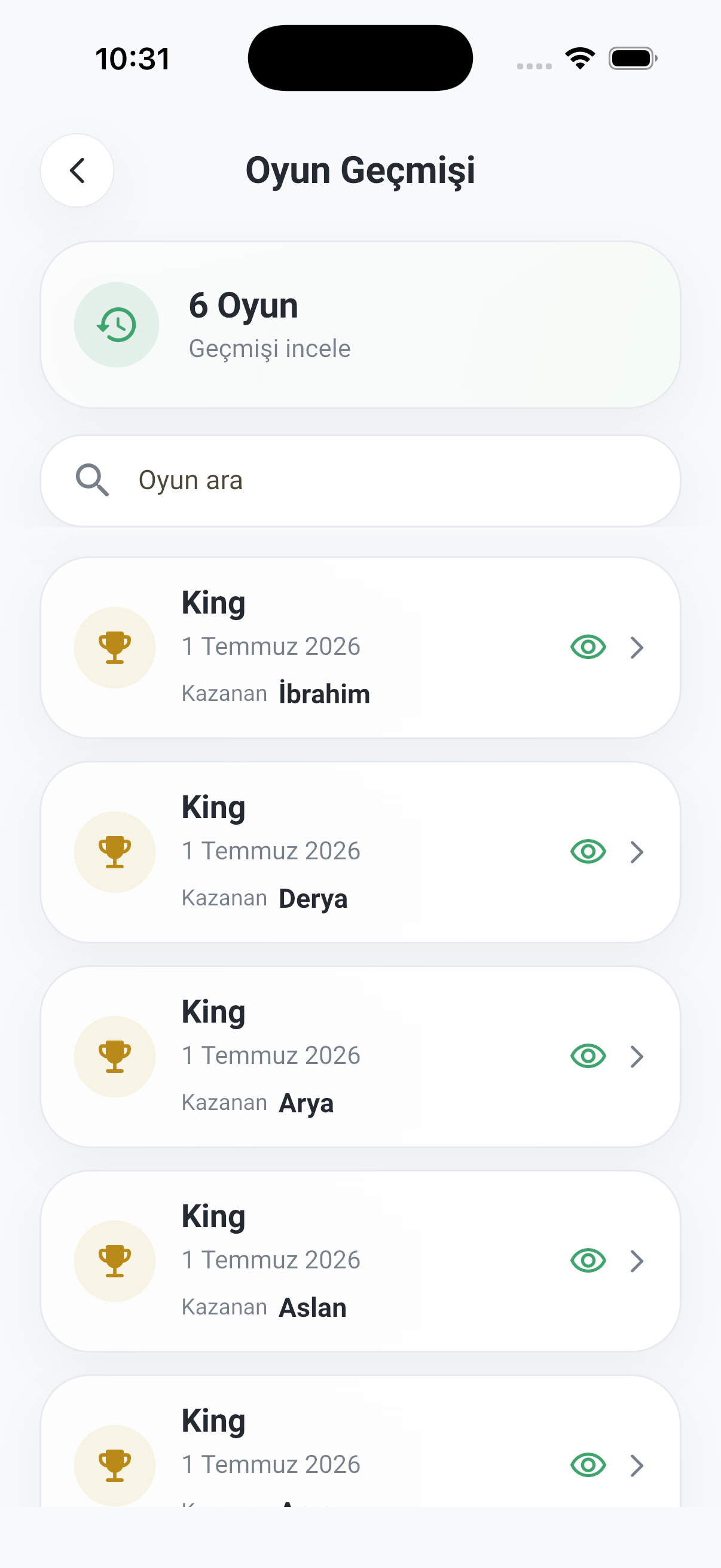 Biten oyunlar kaybolmaz